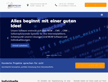 Tablet Screenshot of beck-media.de
